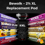 Bewolk – 2% XL Replacement Pod - 15ML