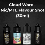 Cloud Worx – Nic/MTL Flavour Shot (30ml)