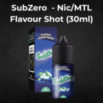 SubZero  - Nic/MTL Flavour Shot (30ml)