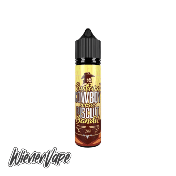 Wiener Vape - Custard Cowboy vs. Biscuit Bandit Nic/MTL Flavor Shot (60ml)