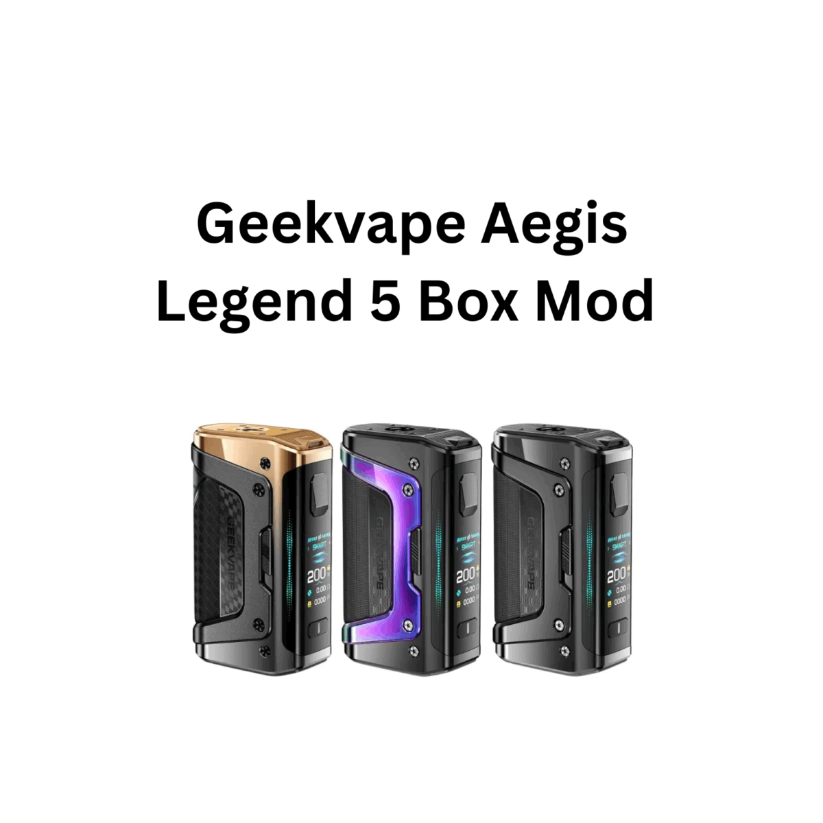 Geekvape - Aegis Legend 5 Mod - Image 1